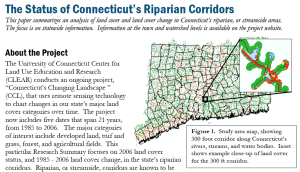 Riparian Buffer Analysis and Outreach Program for Coastal Connecticut