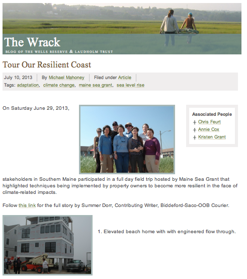 Coastal Property Owner Tours