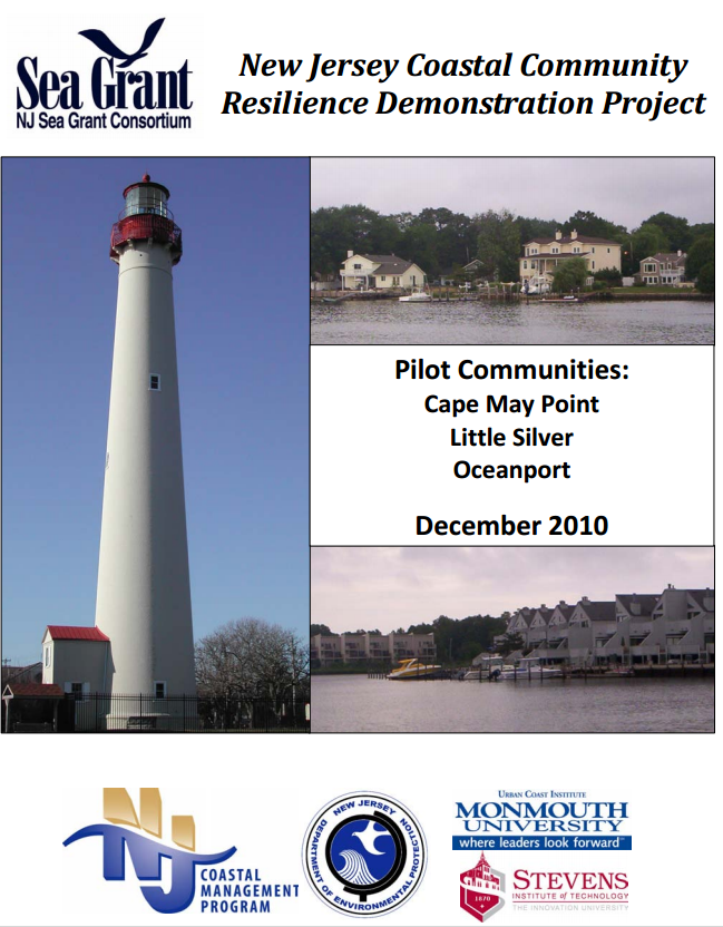 New Jersey Coastal Community Resilience Demonstration Project: Pilot Communities: Cape May Point
