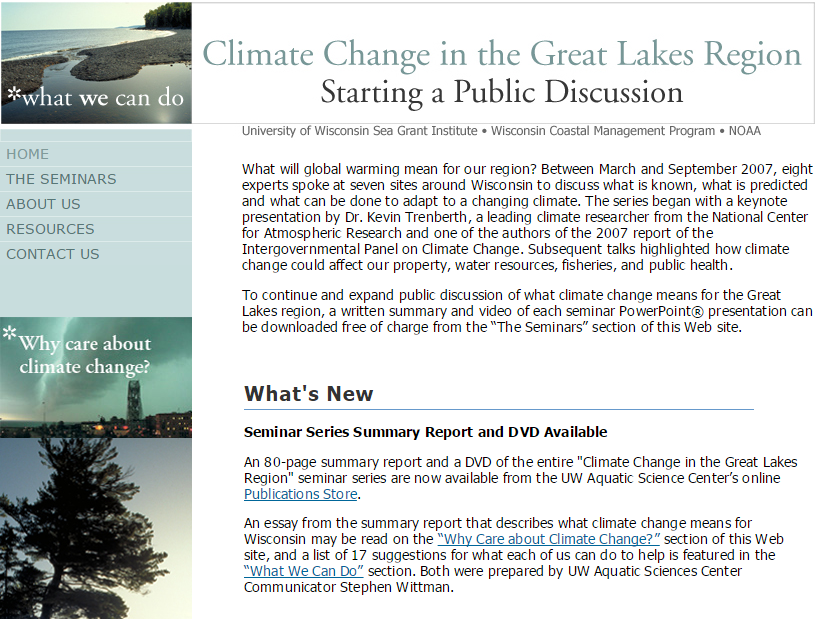 Climate Change Implications and Adaptation Strategies for Great Lakes Ports